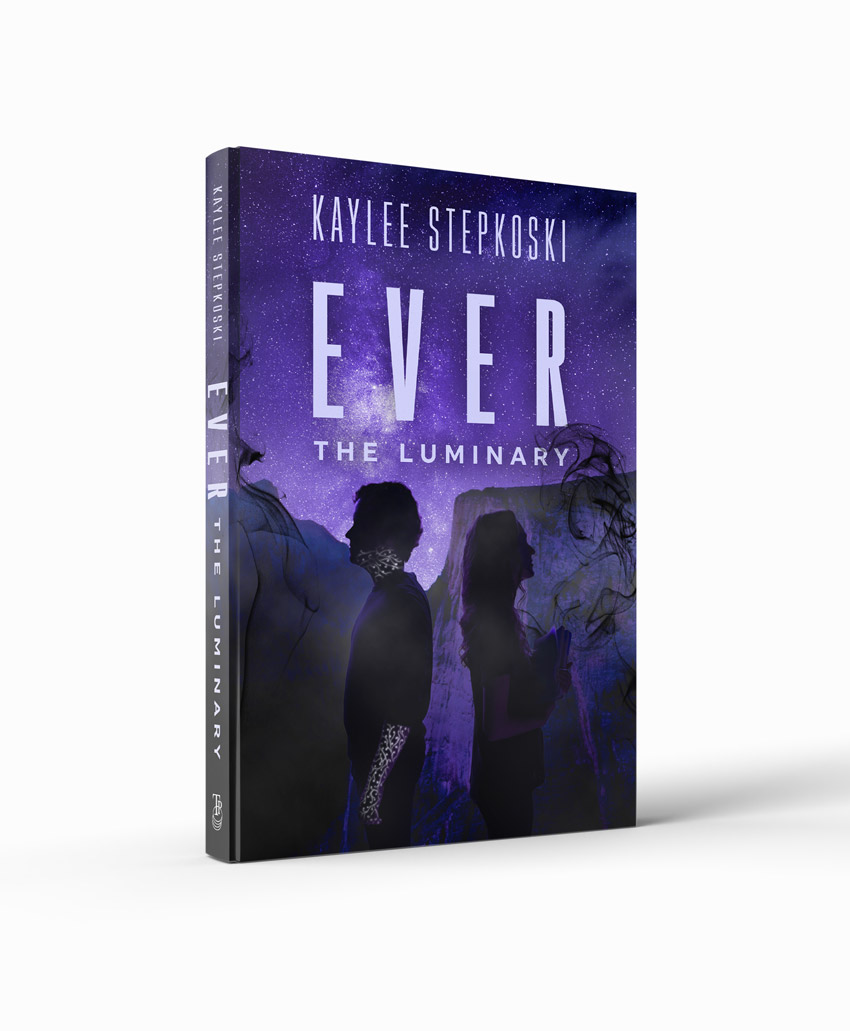 Kaylee Stepkoski EVER: The Luminary book mockup